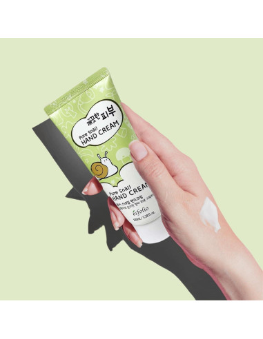 Crema de Manos Esfolio Pure Skin Snail 100ml - Hidratante No Grasa