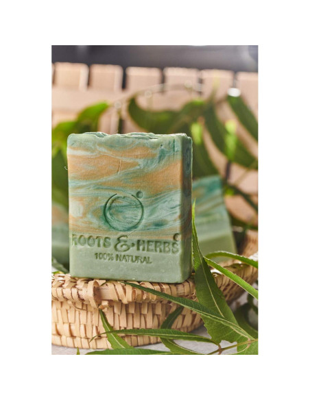 Jabón Natural Ayurvédico Raíces y Hierbas 100g - Aguacate, Bergamota Jabón Natural Ayurvédico Raíces y Hierbas 100g - Aguacate, Bergamota