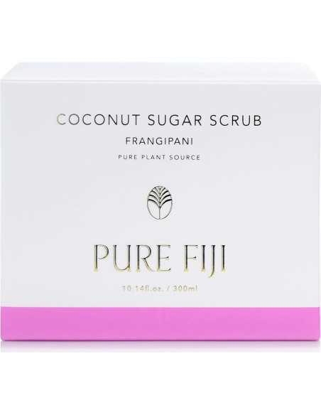 Exfoliante Corporal de Azúcar de Coco Pure Fiji 300ml Frangipani Exfoliante Corporal de Azúcar de Coco Pure Fiji 300ml Frangipani