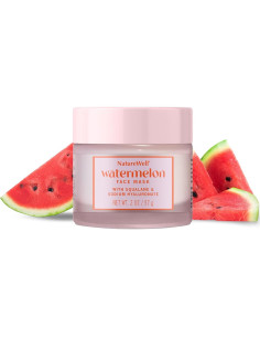 Mascarilla Facial Nature Well Sandía Hidratante 2 Unidades 2