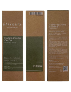 Espuma Limpiadora Profunda Mary&May 150 ml - Houttuynia y Tea Tree 2