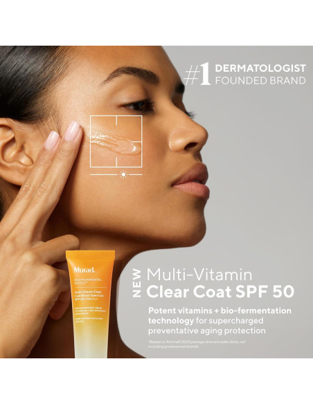 Protector Solar Murad Multi-Vitamin SPF 50 50ml - Ligero y Sin Residuos Protector Solar Murad Multi-Vitamin SPF 50 50ml - Ligero y Sin Residuos