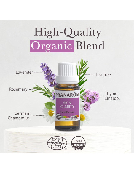 Aceite Esencial Puro Pranarom Claridad de Piel 15ml Aceite Esencial Puro Pranarom Claridad de Piel 15ml