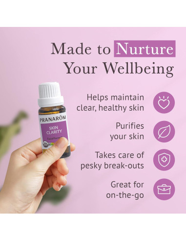 Aceite Esencial Puro Pranarom Claridad de Piel 15ml