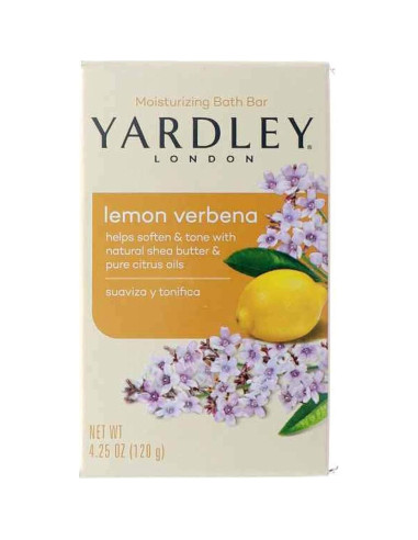 Jabón Hidratante Yardley London Verbena de Limón 120g x8