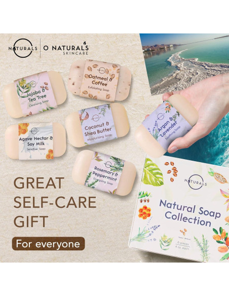 Set de Jabón Natural O Naturals - 6 Piezas Orgánicas Set de Jabón Natural O Naturals - 6 Piezas Orgánicas