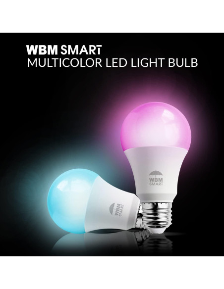 Bombilla LED Inteligente Himalayan Glow RGB E26 9.5W 800lm 4P Bombilla LED Inteligente Himalayan Glow RGB E26 9.5W 800lm 4P