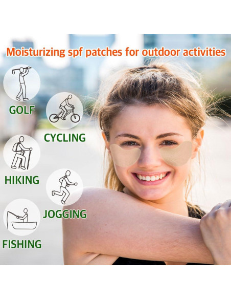 Parches BLOCK&CARE Hidrogel UV 5 Pares para Actividades al Aire Libre Parches BLOCK&CARE Hidrogel UV 5 Pares para Actividades al Aire Libre
