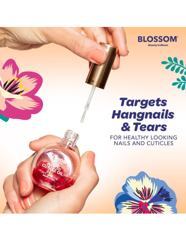 Aceite para Cutículas Blossom Aromatizado 3 Pack 7.39ml