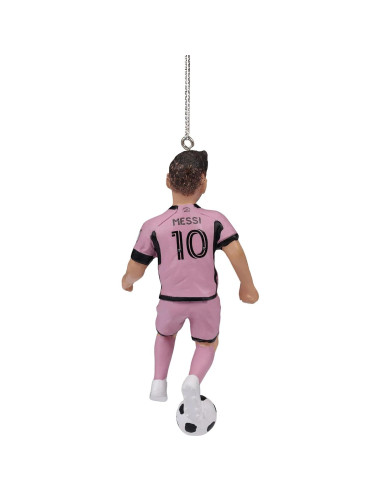 Adorno Navideño Inter Miami Lionel Messi 10.16 cm Resina