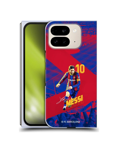 Funda Dura FC Barcelona Lionel Messi 2020/21 para Google Pixel 9 Pro Fold