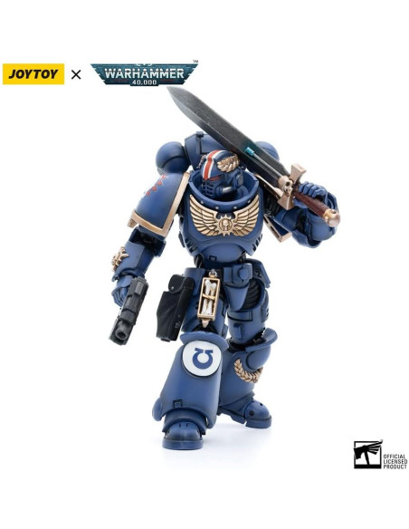 Figura de Acción JoyToy 1/18 Warhammer 40k Ultramarines Argaranthe Figura de Acción JoyToy 1/18 Warhammer 40k Ultramarines Argaranthe