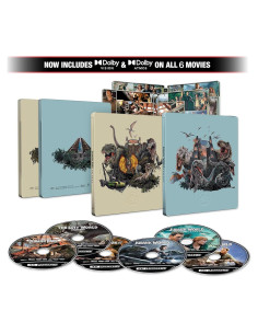 Antología Completa Jurassic Park y World 4K UHD Steelbook