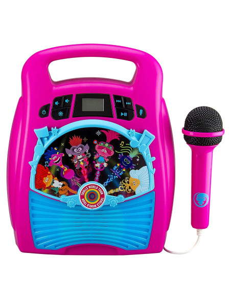 Karaoke Portátil eKids Trolls World Tour Bluetooth 1.04kg Karaoke Portátil eKids Trolls World Tour Bluetooth 1.04kg