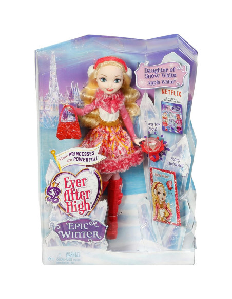 Muñeca Apple White Ever After High Epic Winter 22.8cm Muñeca Apple White Ever After High Epic Winter 22.8cm