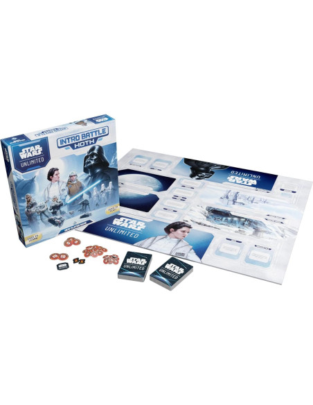 Juego de Cartas Star Wars: Unlimited - Batalla Intro Hoth Asmodee Juego de Cartas Star Wars: Unlimited - Batalla Intro Hoth Asmodee