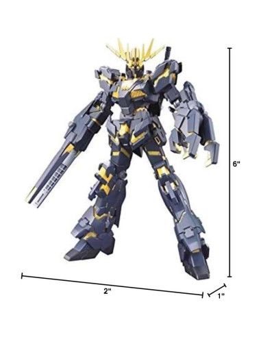 Modelo a Escala Bandai Hobby 1/144 Unicorn Gundam 02 Banshee
