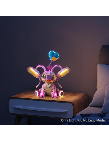 Kit de Iluminación LED BrickSoul 43257 para LEGO Lilo y Stitch
