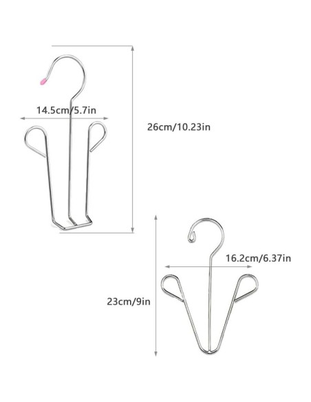 Perchero para Secar Zapatos UtySty Acero Inoxidable 4 Pcs Perchero para Secar Zapatos UtySty Acero Inoxidable 4 Pcs