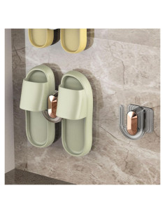 Soporte para Zapatillas de Baño Semme - 2 Piezas Montado en Pared