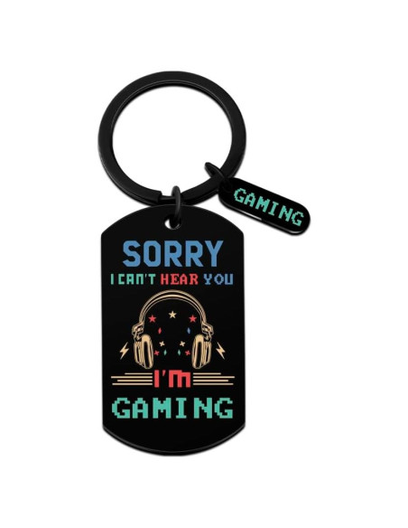 Llavero de Videojuego para Hombres - Regalo Original 5x5cm Llavero de Videojuego para Hombres - Regalo Original 5x5cm