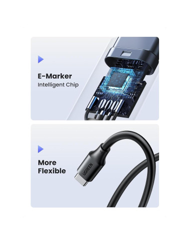 Cable USB C UGREEN 100W 2m Carga Rápida Compatible iPhone