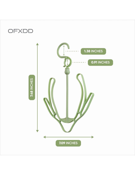 Soporte de Secado de Zapatos OFXDD Doble Gancho 3 Pcs Soporte de Secado de Zapatos OFXDD Doble Gancho 3 Pcs