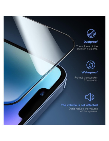 Protector de Pantalla Vidrio Templado MAGIC JOHN para iPhone 13/14 Pro