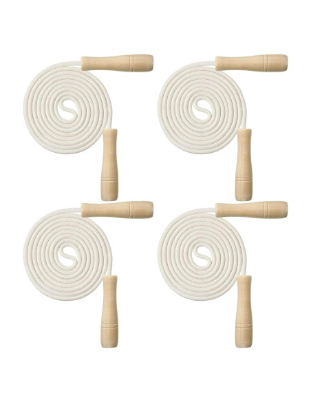 Cuerda de Saltar Ajustable Hungdao para Niños 2.5m 4 Pcs Cuerda de Saltar Ajustable Hungdao para Niños 2.5m 4 Pcs