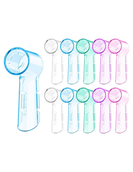 Cubiertas de cepillo de dientes Frekare para Oral B iO, 10 unidades Cubiertas de cepillo de dientes Frekare para Oral B iO, 10 unidades