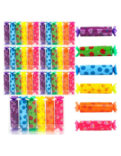 48 Mini Resaltadores de Caramelo Norcoin - 6 Colores Brillantes