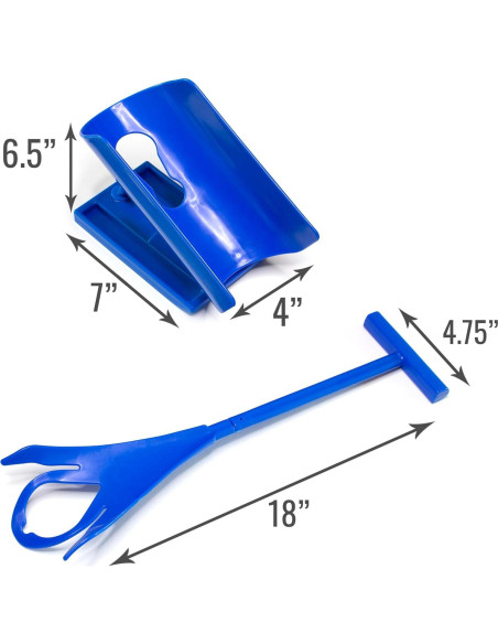 DMI Ayuda para Poner Calcetines y Cucharón para Zapatos DMI Ayuda para Poner Calcetines y Cucharón para Zapatos