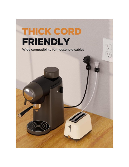 Organizador de Cables Magnético EIZLXQ 8 Piezas Negro Organizador de Cables Magnético EIZLXQ 8 Piezas Negro
