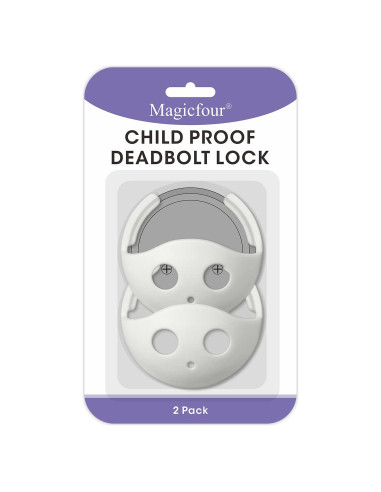 Cerradura de Pestillo a Prueba de Niños Magicfour - 2 Paquetes