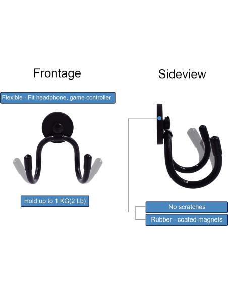 Soporte Magnético Ajustable para Controladores de Juego YYST Soporte Magnético Ajustable para Controladores de Juego YYST