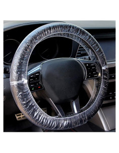 Cubiertas de Volante Desechables ICWEIMEI 500 Piezas Plástico