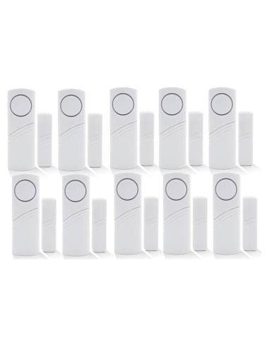 Kit de Alarma de Seguridad Precio Xes - Sensor Magnético - 10 Piezas
