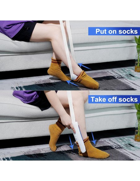 Ayuda para Calcetines YUE ER Azul Oscuro - Dispositivo Asistente Ayuda para Calcetines YUE ER Azul Oscuro - Dispositivo Asistente