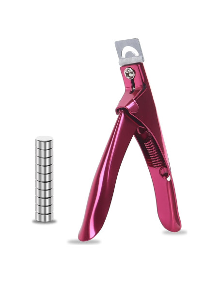 Cortador de Uñas Acrílicas XIRON Ajustable Rosa 16.5cm Cortador de Uñas Acrílicas XIRON Ajustable Rosa 16.5cm