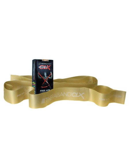 Banda de Resistencia THERABAND CLX 1.52m Dorado Nivel 8 Banda de Resistencia THERABAND CLX 1.52m Dorado Nivel 8