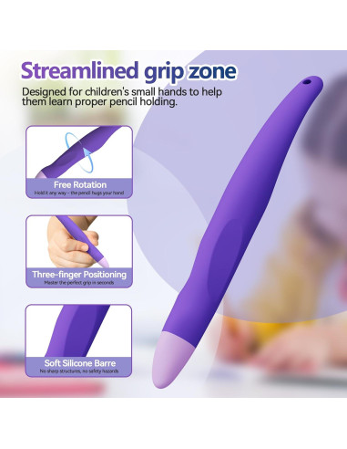 Lápices Estilográficos AWINNER para Niños - Paquete de 2