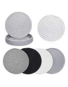 Trivetes de 25.4 cm Aiyorse, 6 Pcs Resistentes al Calor