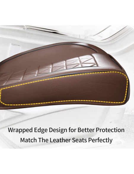 Funda de Asiento de Coche WinxMatrs Marrón Ajuste Universal Funda de Asiento de Coche WinxMatrs Marrón Ajuste Universal