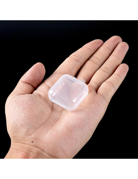 10 Estuches Transparentes Clofiak para Tapones de Oído 3.5cm 10 Estuches Transparentes Clofiak para Tapones de Oído 3.5cm