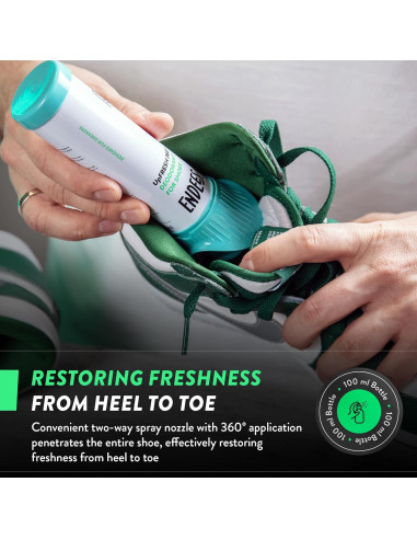 Spray Desodorante para Zapatos Endees UpFresh 100 ml x 6