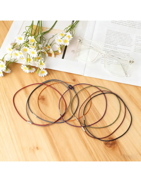 8 Bandas Elásticas de Nylon Foyods para Cuadernos y Diarios 8 Bandas Elásticas de Nylon Foyods para Cuadernos y Diarios