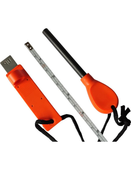 Encendedor de Fuego Ergonómico Pyromancer Naranja Impermeable Encendedor de Fuego Ergonómico Pyromancer Naranja Impermeable