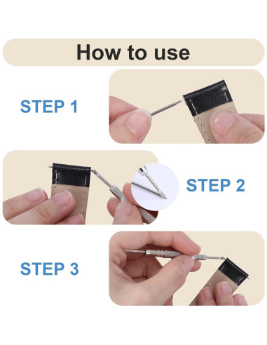 Kit de Herramientas para Reloj Bremorou 30 Piezas Acero Inoxidable