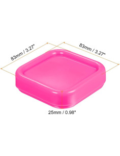 Almohadilla Magnética Cuadrada Htppzjr para Alfileres - Azul Claro 2