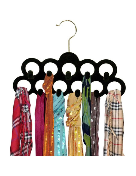 Organizador de Bufandas y Cinturones Home Basics, 3 Piezas Organizador de Bufandas y Cinturones Home Basics, 3 Piezas